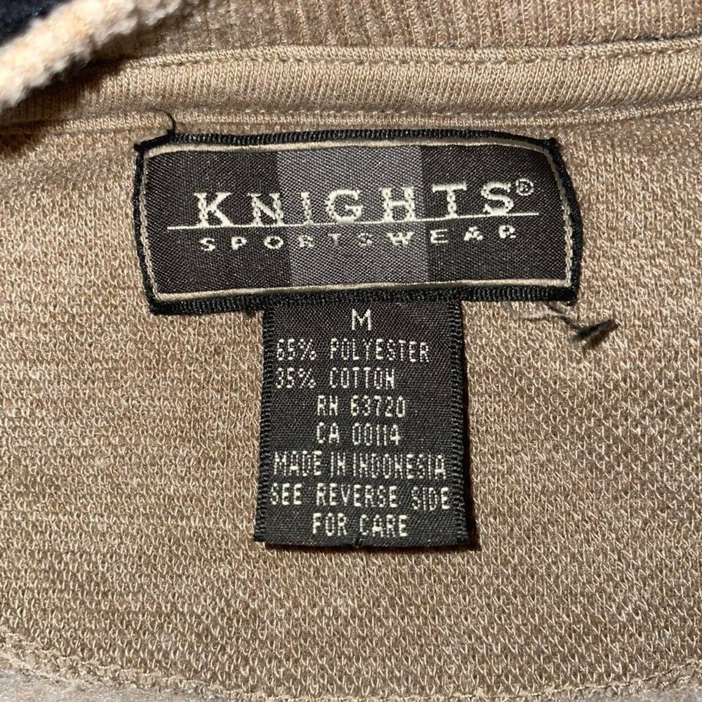 Vintage 90s Knights Sportswear Essential Sweatshirt Medium (fits Large) - Picture 3 of 4